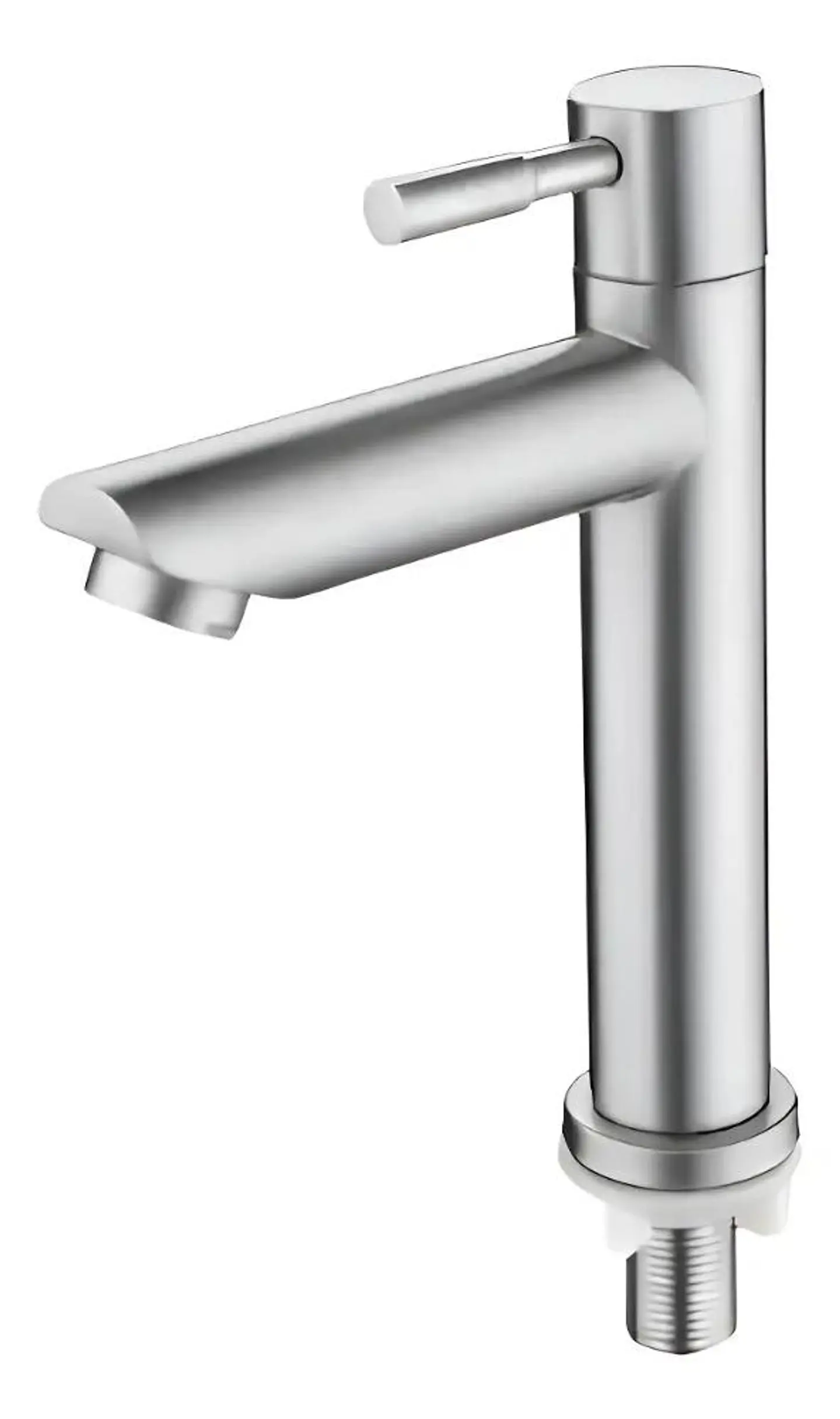 Llave Lavatorio Lavamanos Tipo Inox Taumm Metal Inox 4