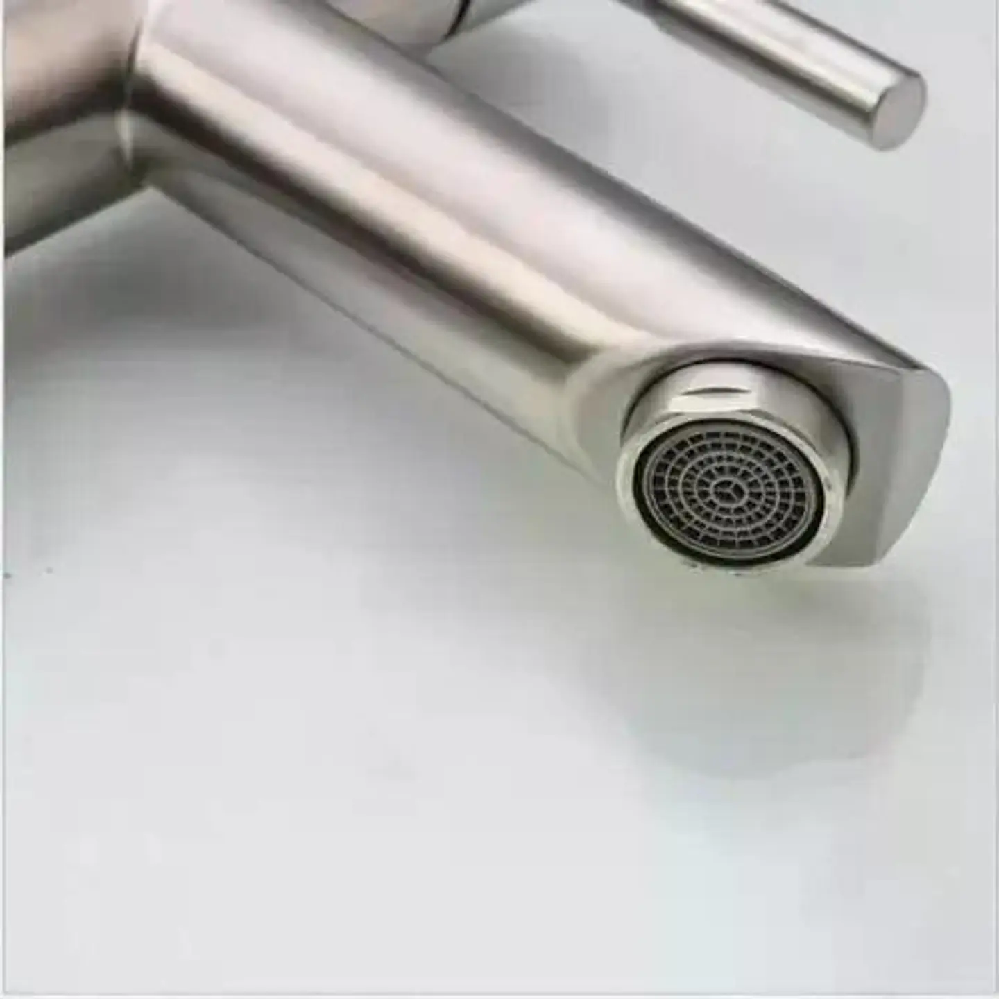 Llave Lavatorio Lavamanos Tipo Inox Taumm Metal Inox 5