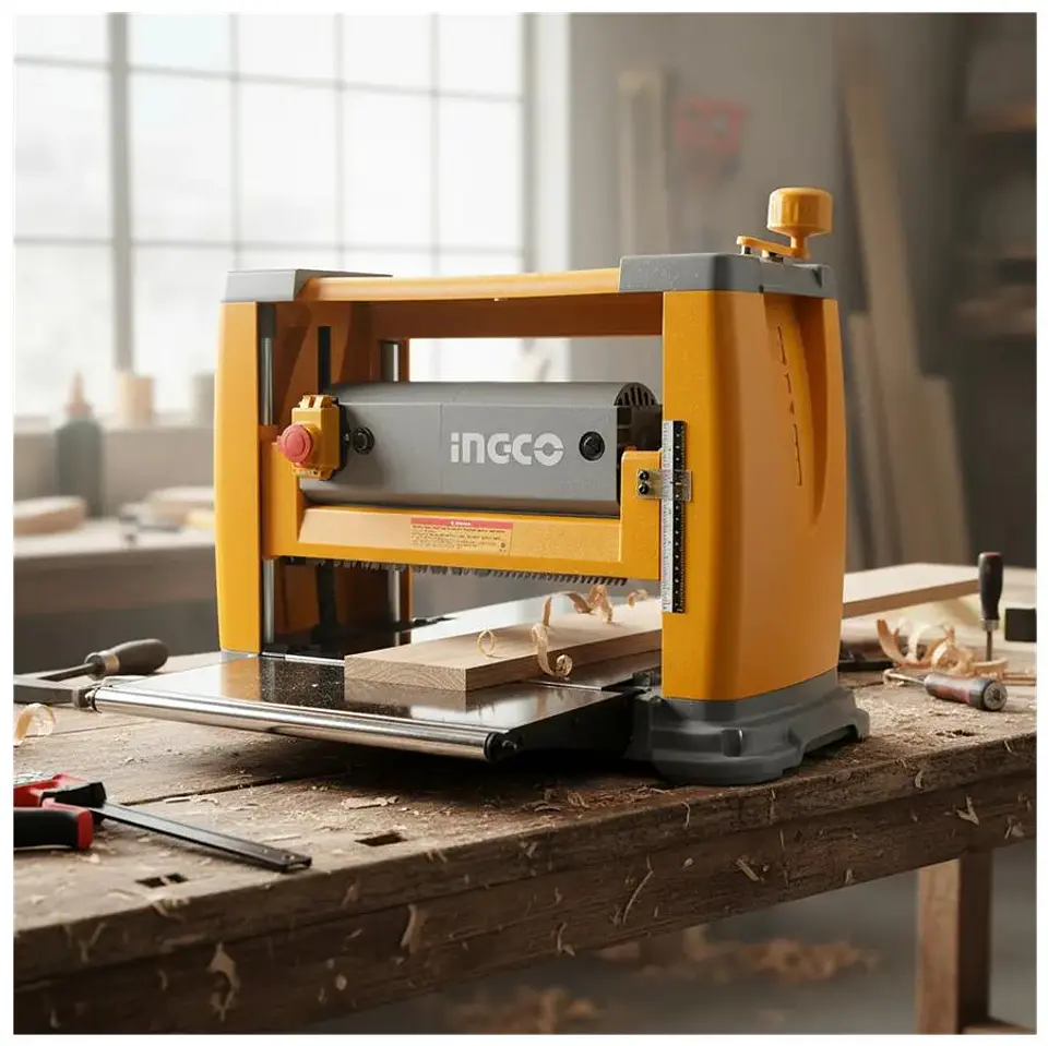 Cepilladora Banco Electrica Industrial 1500W Ingco TP15003 4