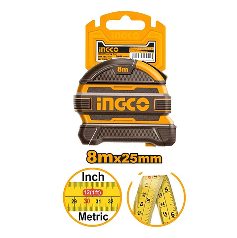 Huincha De Medir Cinta Metrica 25mmx 8m Ingco HSMT08825