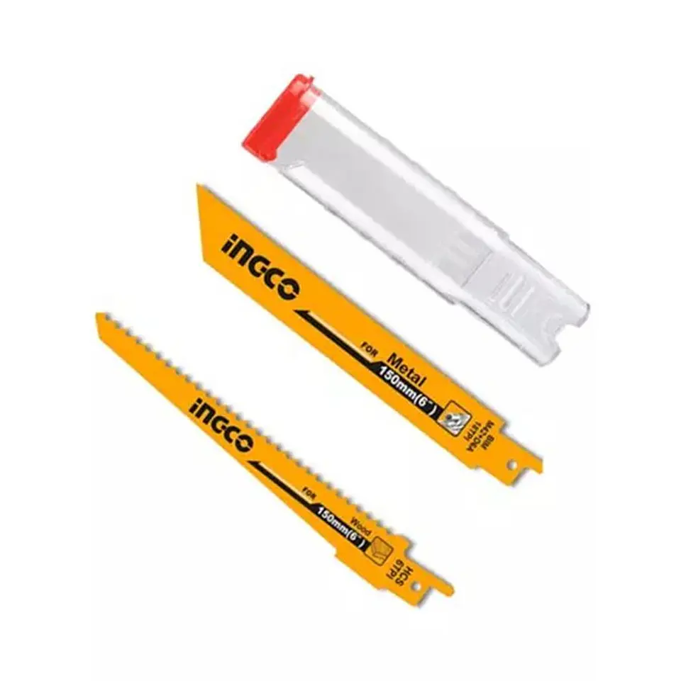 Set 10 Hojas Madera yMetal Para Sierra Sable  Ingco RSB1002 3