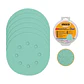 Set 50 Discos Lija Multimaterial 125 mm 5 Pulg P40-180 Ingco - Miniatura 5