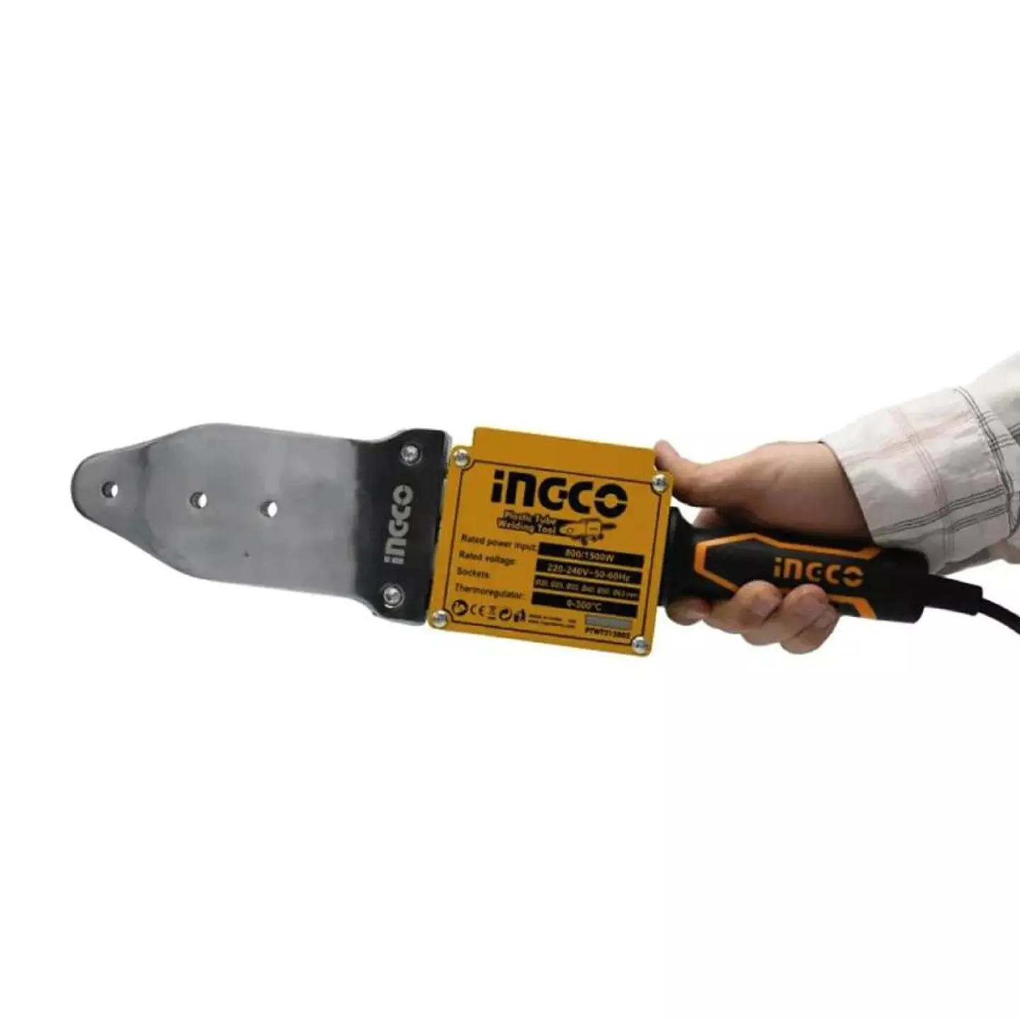 Termofusora Electrica Industrial 1500W 0-300 Grados Ingco 4