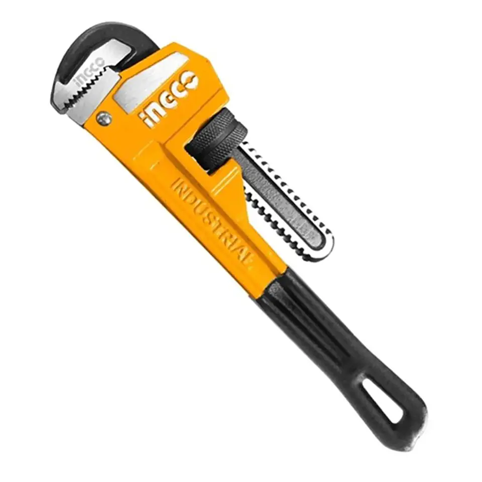 Llave De Tubo Tubería Ajustable Stillson 350mm (14) Ingco 3