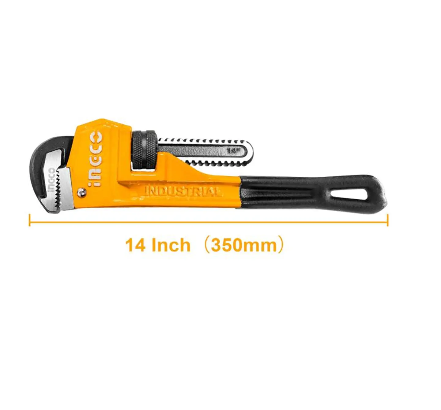 Llave De Tubo Tubería Ajustable Stillson 350mm (14) Ingco 7