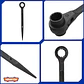 Llave Chicharra Doble Para Andamios 1922mm Wadfow WSA7104 - Miniatura 6