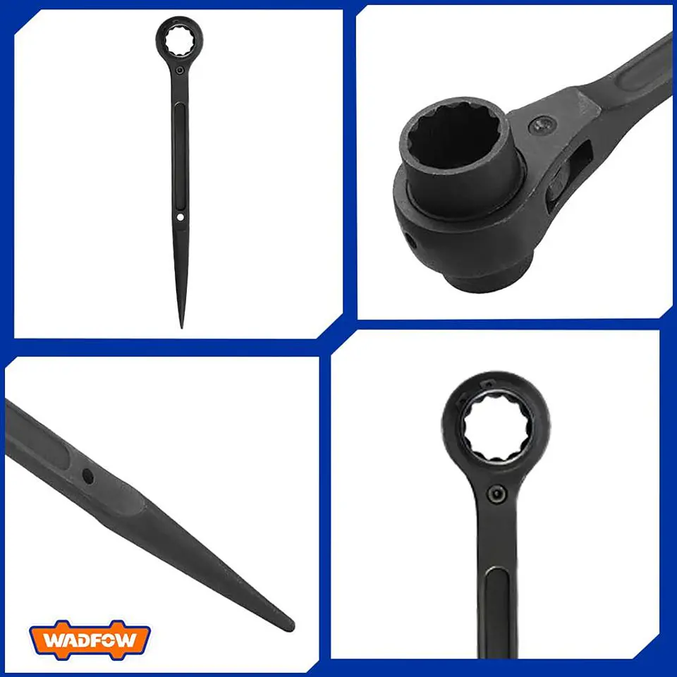 Llave Chicharra Doble Para Andamios 1922mm Wadfow WSA7104 6