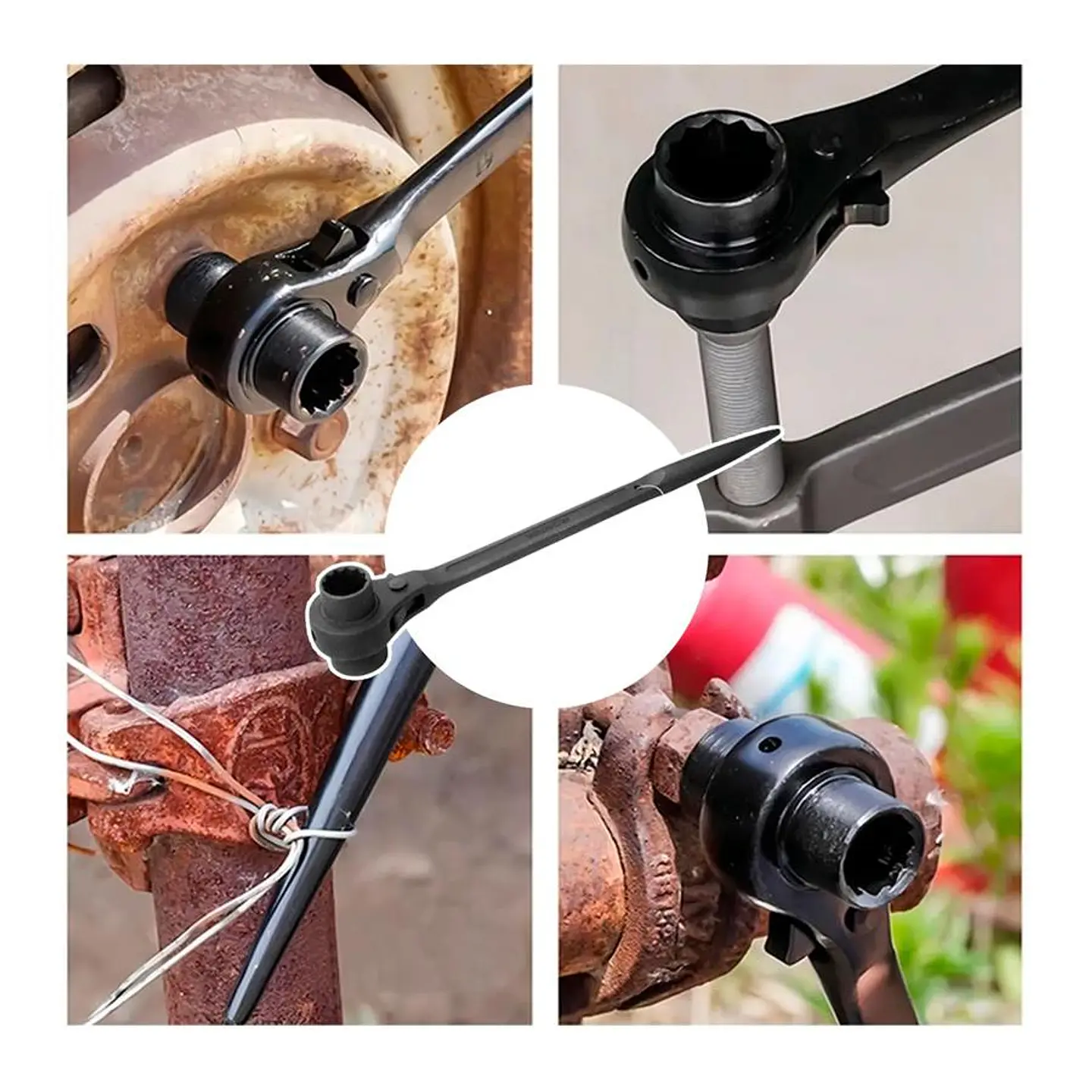 Llave Chicharra Doble Para Andamios 1922mm Wadfow WSA7104 9