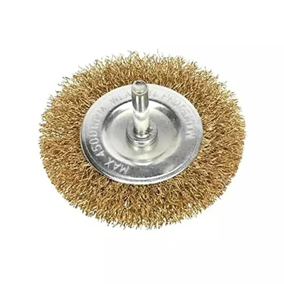 Grata Cepillo Con Vastago Circular 50mm Metal Taladro Ingco 4