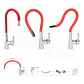 Llave Monomando Lavaplatos Cuello Flexible Taumm Grifo Rojo Brillante - Miniatura 10
