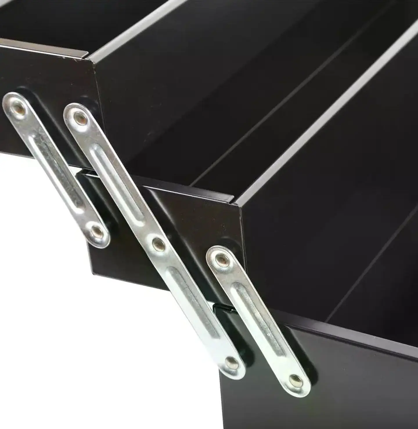 Caja De Herramientas Metálica 5 Bandejas Ubermann Negro 5