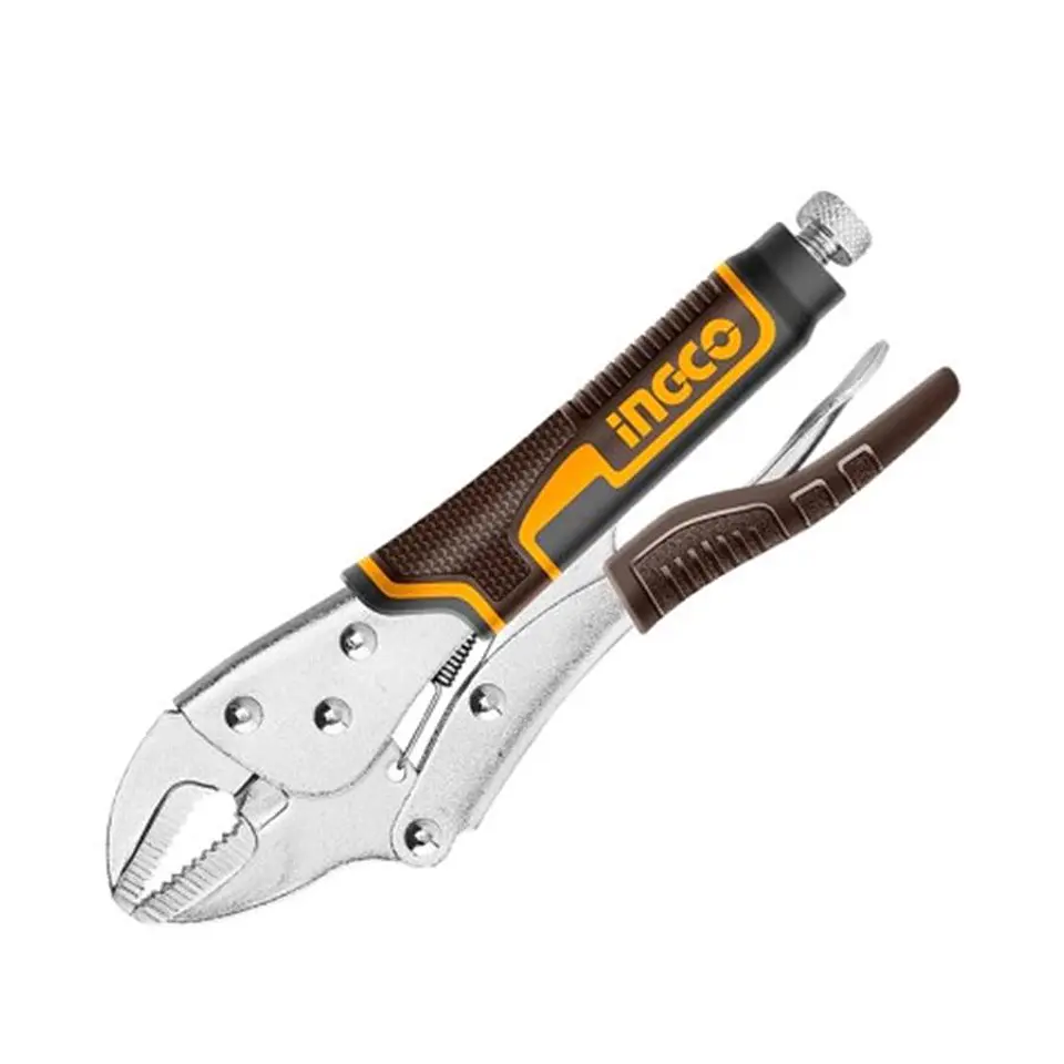 Alicate Caiman Mordaza Curvo 10 Pulgadas 250 mm Ingco 5