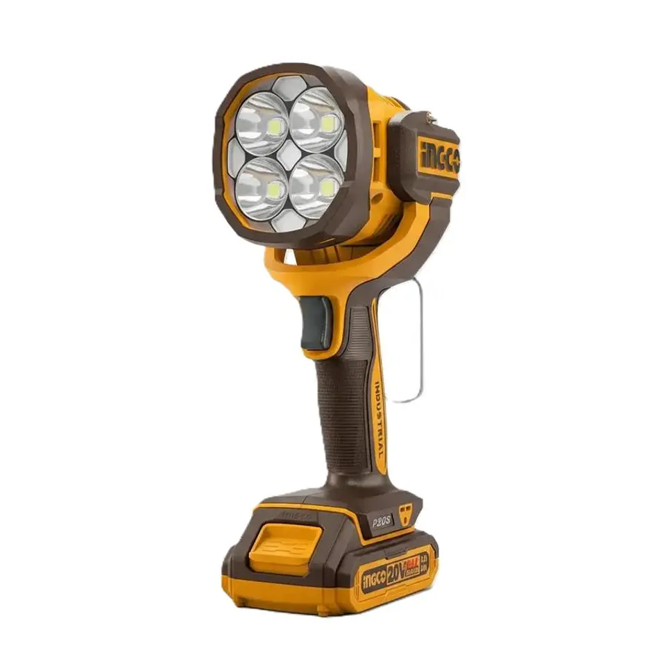 Lampara Linterna Led Inalambrico 20V 800/2500 Lumenes Ingco 5
