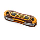 Set de Llaves Torx  Llavero 8 piezas T9-T40 Ingco d Bolsillo - Miniatura 2