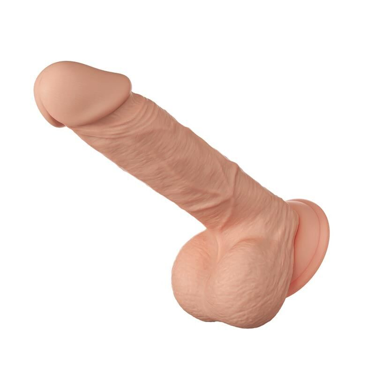 BAILE - BELO ENCONTRO BAHAMUT DILDO REALÍSTICO FLEXÍVEL 21.8 CM NATURAL 1