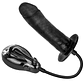 Vibrador Insuflável Expansível | Látex 20cm Multivelocidade Liberação Rápida - thumbnail 1