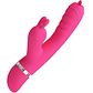 Vibrador Coelho Phoenix Pretty Love Rosa com Língua Tapping 7+4 Funções - vignette 1