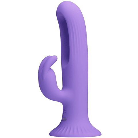 PRETTY LOVE - VIBRADOR DE COELHO KILLMOULIS 12 MODOS DE VIBRAÇÃO ROXO