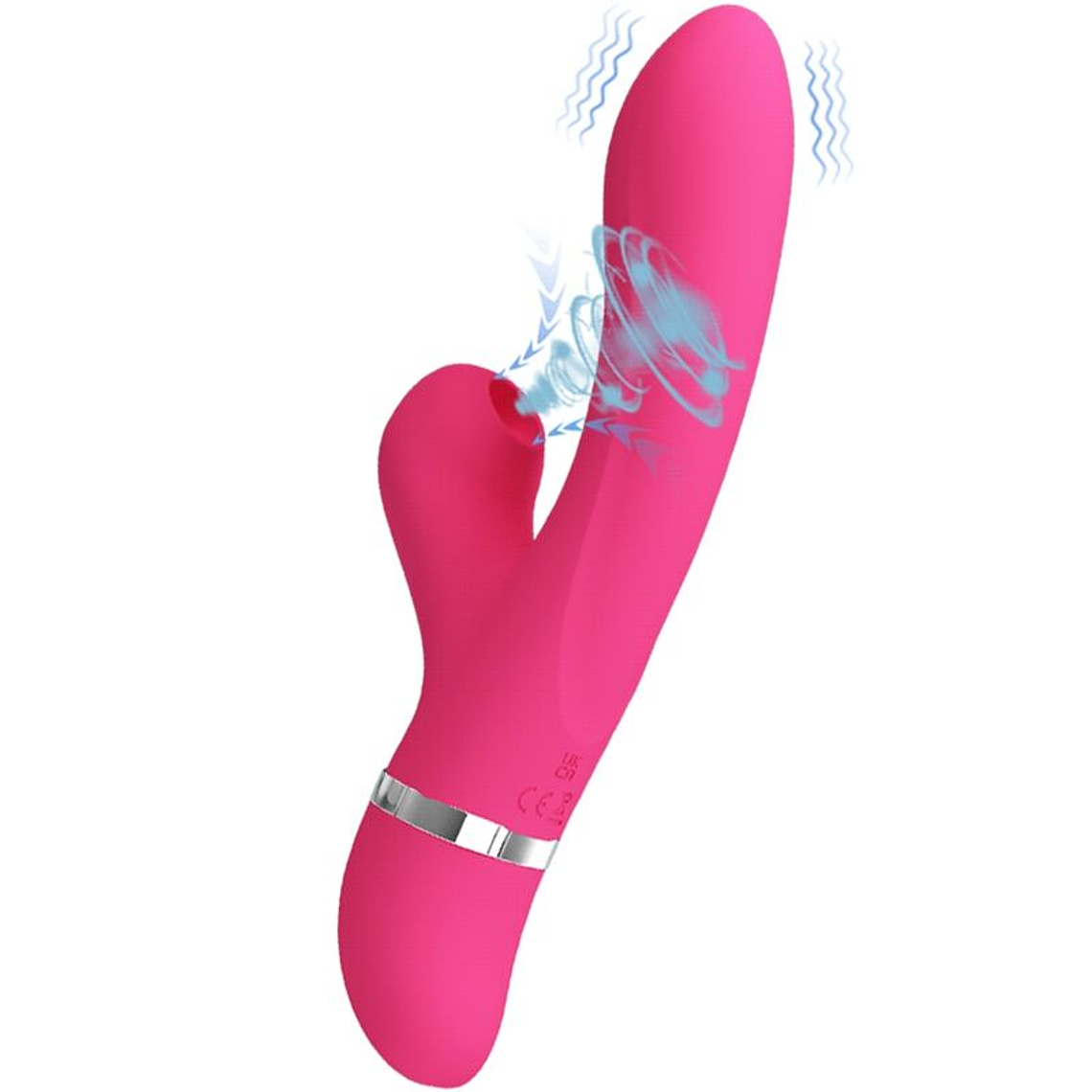 PRETTY LOVE - VIBRADOR E SUCÇÃO WILLOW RABBIT 1