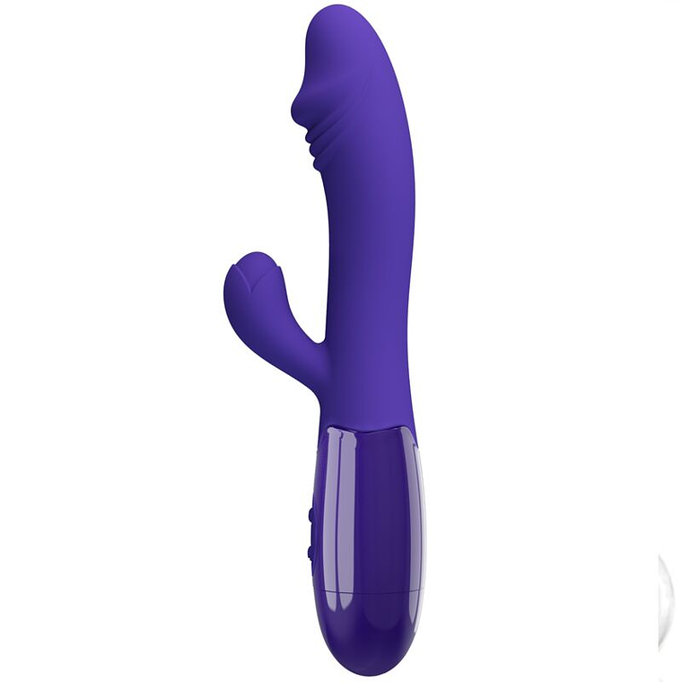PRETTY LOVE - VIBRADOR SNAPPY YOUTH E ESTIMULADOR DE PONTO G VIOLETA 1