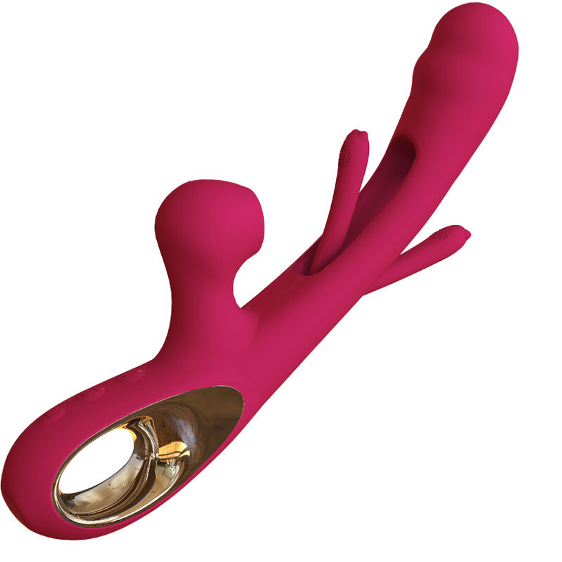 ARMONY - VIBRADOR DE IMPACTO SWING E ESTIMULADOR DUPLO MODELO 2 BORDEAUX 1