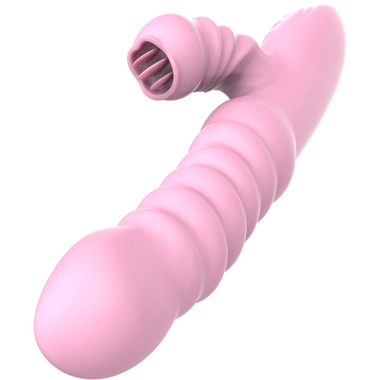 ARMONY - VIBRADOR MULTIFUNÇÃO COM EFEITO DE CALOR ESTIMULANTE DE LÍNGUA ROSA 1