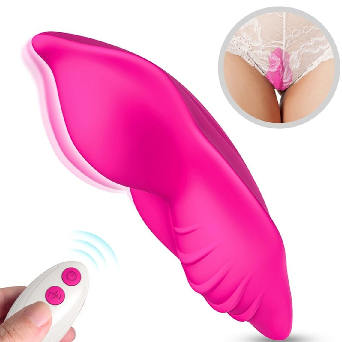 ARMONY - WHISPER WEARABLE CALÇAS VIBRADOR DE CONTROLE REMOTO FÚCSIA 1