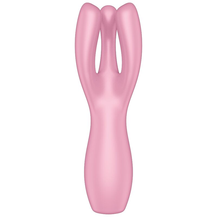 SATISFYER - VIBRADOR THREESOME 3 ROSA 1