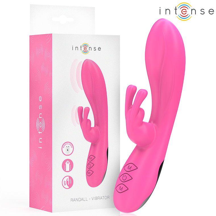 INTENSE - RANDALL RABBIT VIBRADOR 10 VIBRAÇÕES ROSA 1