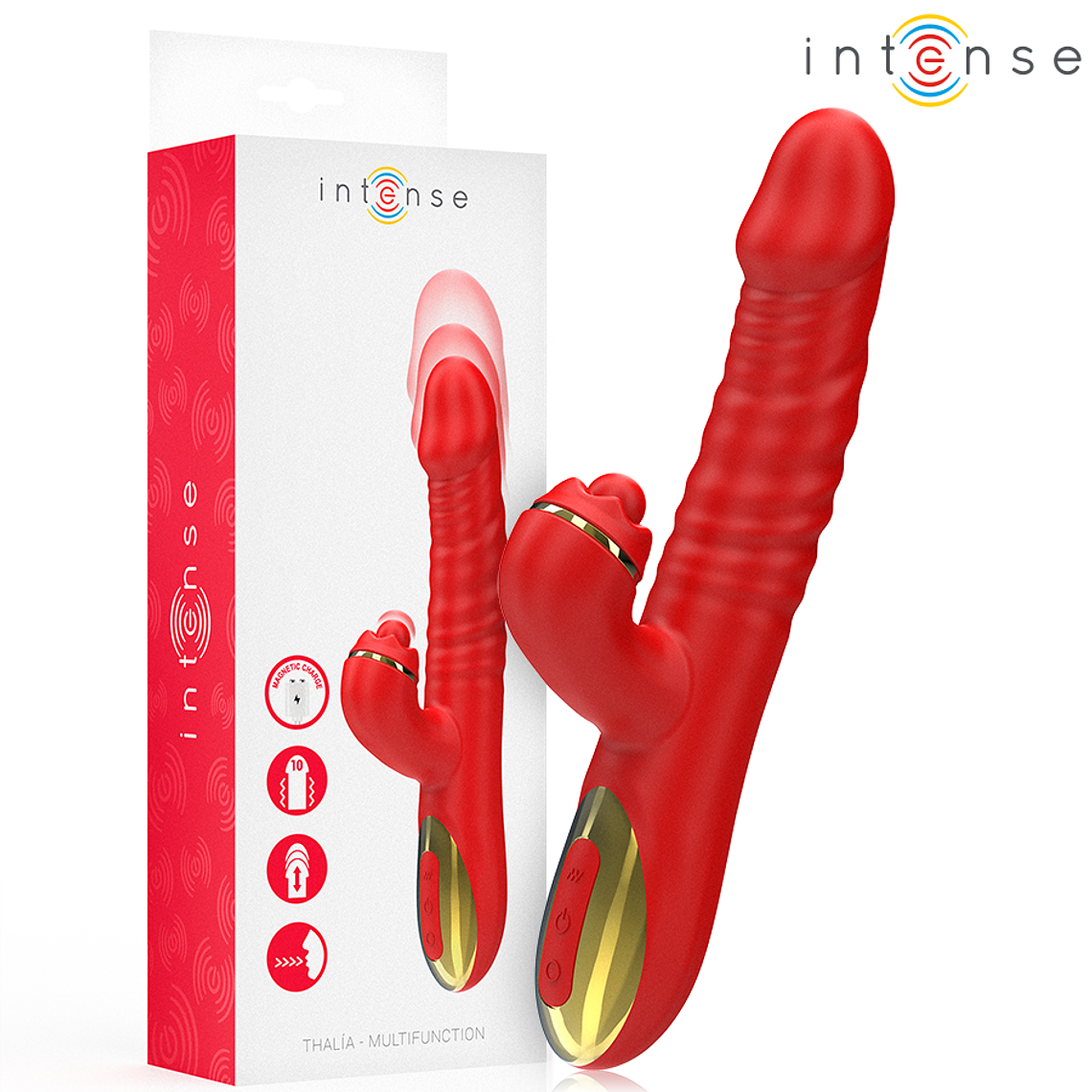 INTENSE - THALIA VIBRATION & THRUST & TAPPING VERMELHO 1