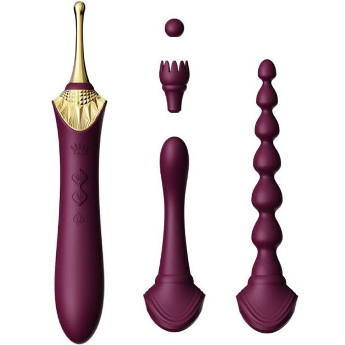 ZALO - BESS 2 CLITORAL MASSAGER PURPLE 1