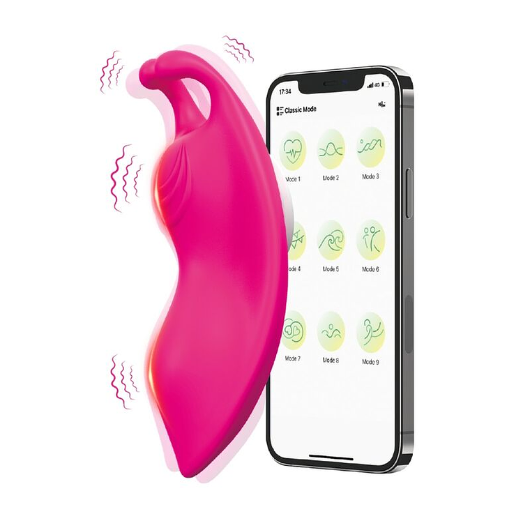 ARMONY - HONEYBEE WEARABLE CALÇAS VIBRADOR G-SPOT FÚCSIA - APLICATIVO GRATUITO 1