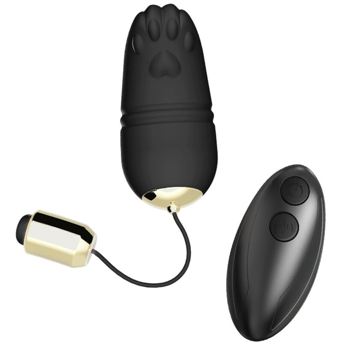 ARMONY - KITTY EGG VIBRADOR G-SPOT CONTROLE REMOTO PRETO 1