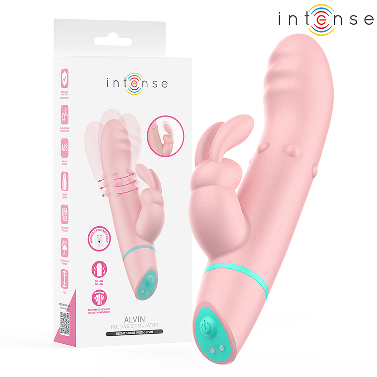 INTENSE - ALVIN RABBIT STIMULATOR & ROLLING VIBRATOR + OSCILANTE 1