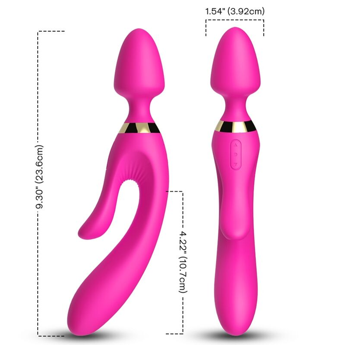 ARMONY - MASSAGER E VIBRADOR COELHO FÚCSIA 1