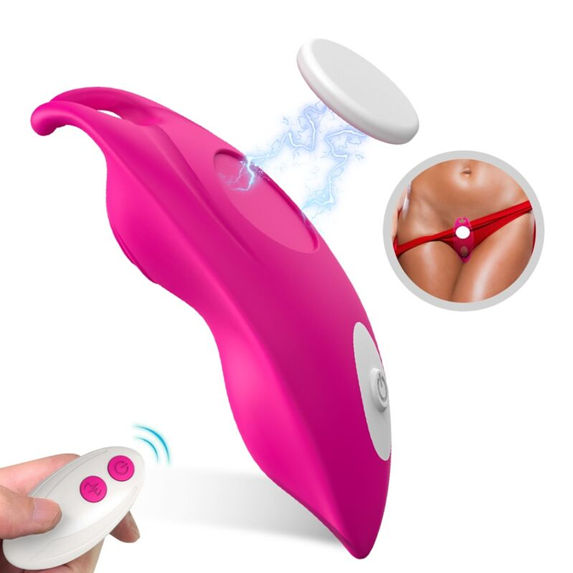 ARMONY - MEL BEE WEARABLE CALÇAS VIBRADOR G-SPOT CONTROLE REMOTO FÚCSIA 1