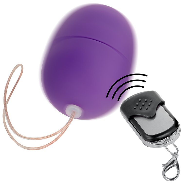 ONLINE - OVO VIBRANTE COM CONTROLE REMOTO S LILAC 1