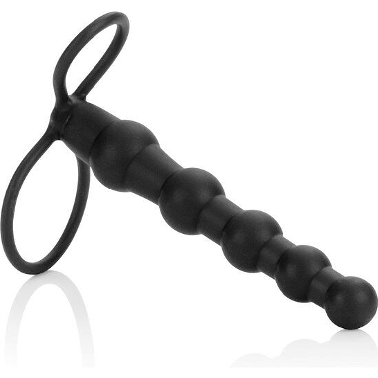 CALEXOTICS - BEADED DUPLO PENETRADOR PRETO 1
