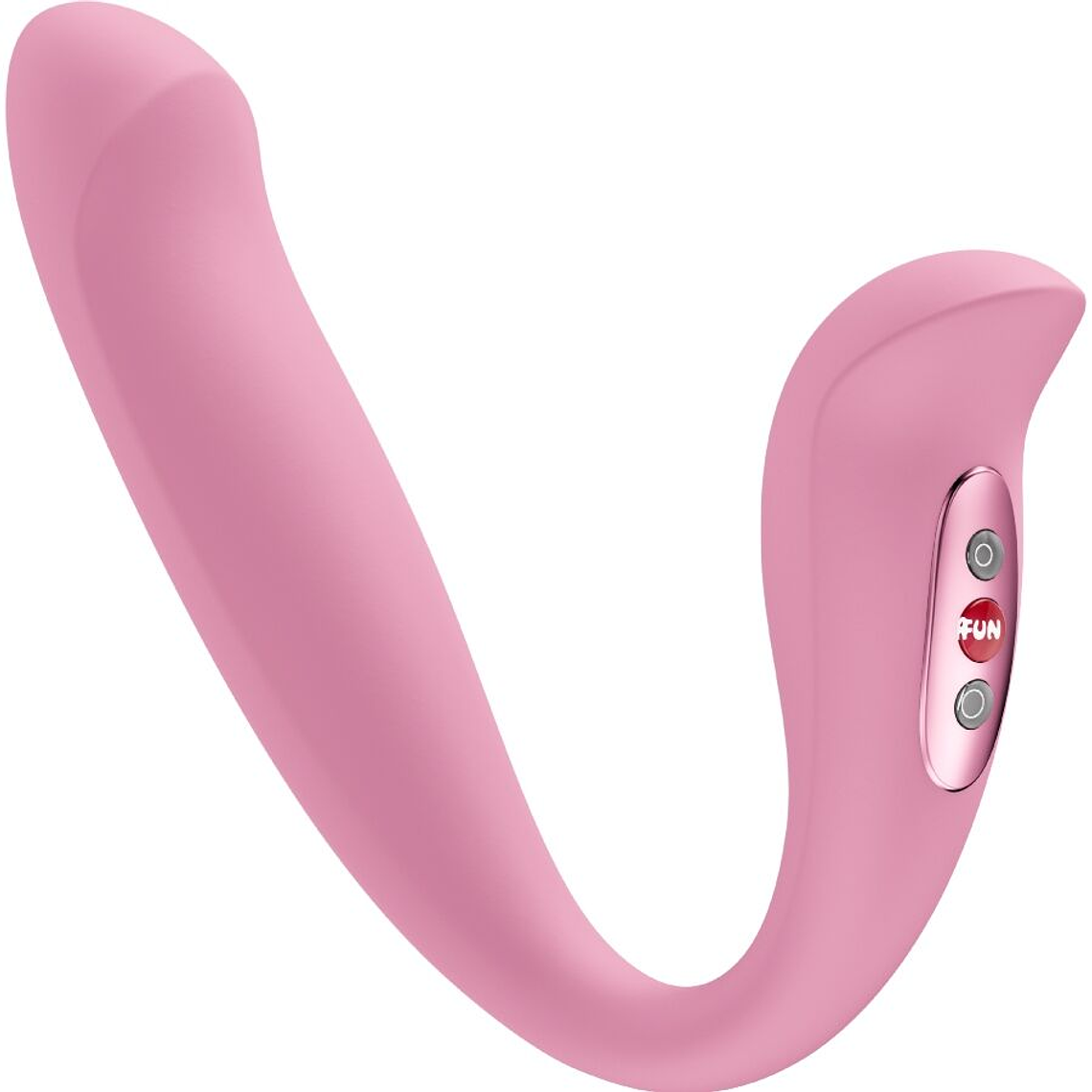 FUN FACTORY - VIBRADOR DE DUPLA PULSAÇÃO DE AR INSERÍVEL VELOCE ROSE 1