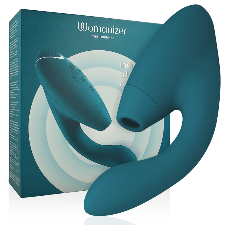 WOMANIZER - DUO 2 ESTIMULADOR BLUE PETROL 1