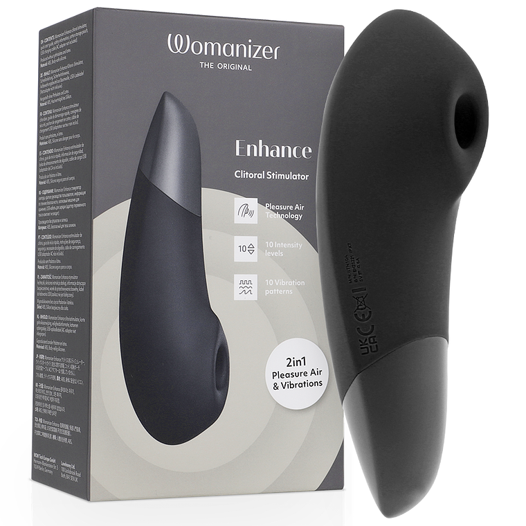 WOMANIZER - ESTIMULADOR CLITORIAL INTENSO PRETO 1