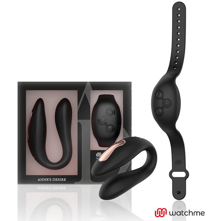 ANNES DESIRE - DUAL PLEASURE TECNOLOG UM WATCHME PRETO 1