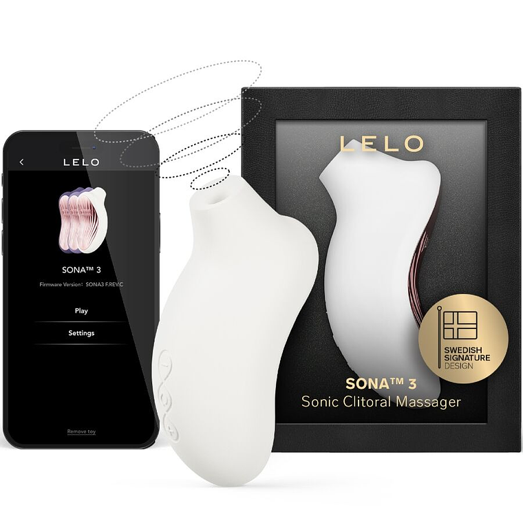 LELO - SONA 3 CREME MASSAGEADOR CLITÓRICO SÔNICO 1