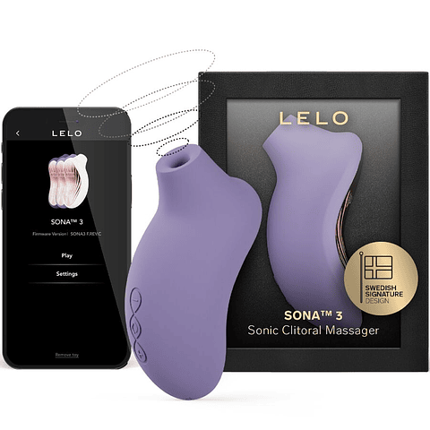 LELO - SONA 3 MASSAGEADOR CLITÓRICO SÔNICO VIOLET CREPÚSCULO