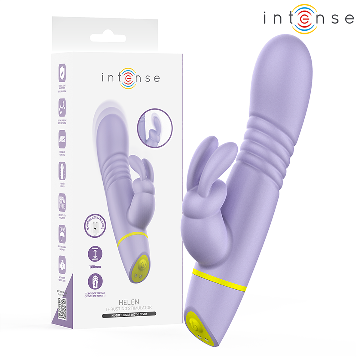 INTENSE - HELEN RABBIT STIMULATOR & THRUSTING VIBRATION 1