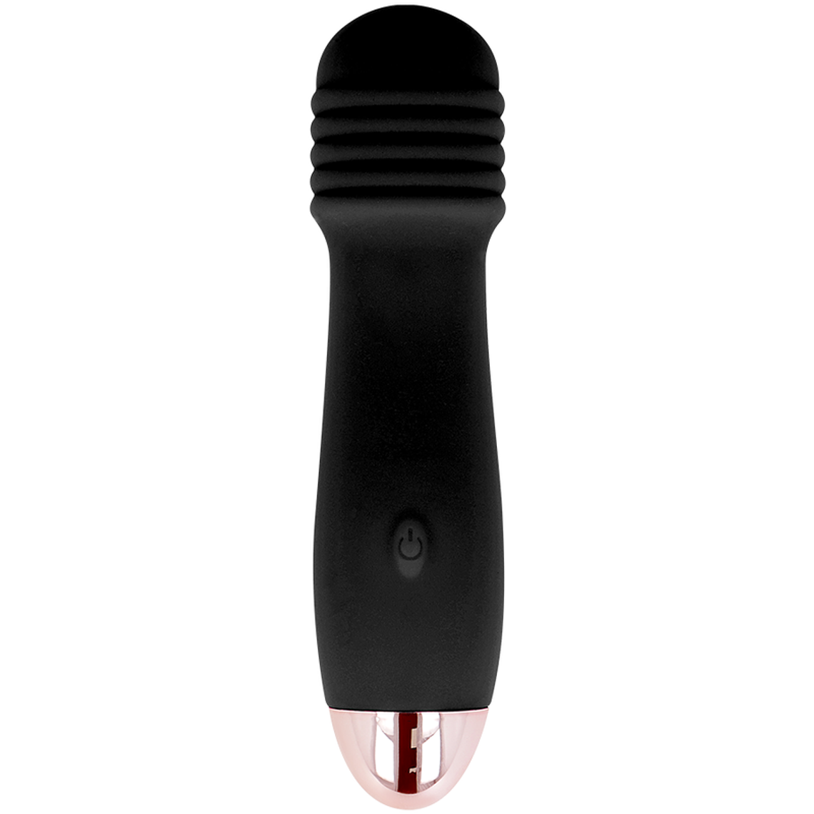 DOLCE VITA - VIBRADOR RECARREGÁVEL TRÊS PRETO 7 VELOCIDADE 1