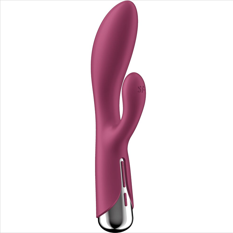 SATISFYER - COELHO GIRATÓRIO 1 CLITÓRIS E ESTIMULAO DE PONTO G VERMELHO 1