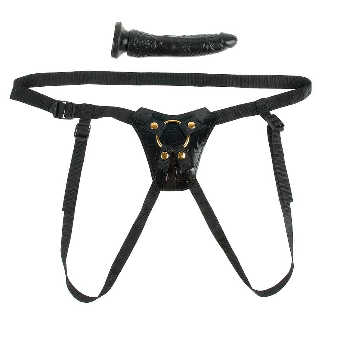 FETISH FANTASY GOLD - DESIGNER STRAP-ON 1