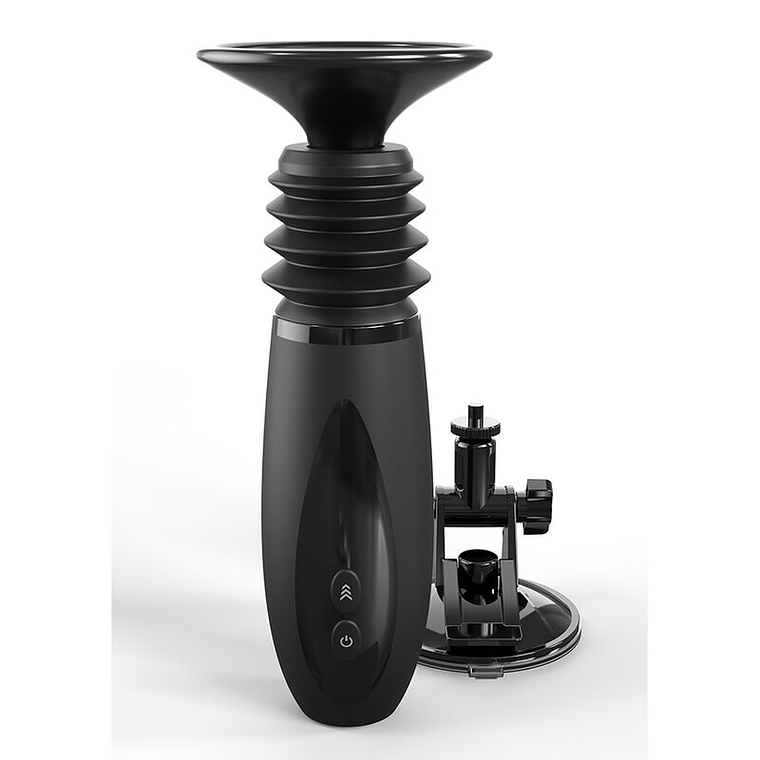 FETISH FANTASY SERIES - BODY DOCK THRUSTER DILDO CLAMP COM 7 MODOS DE EMPURRAR PRETO 1