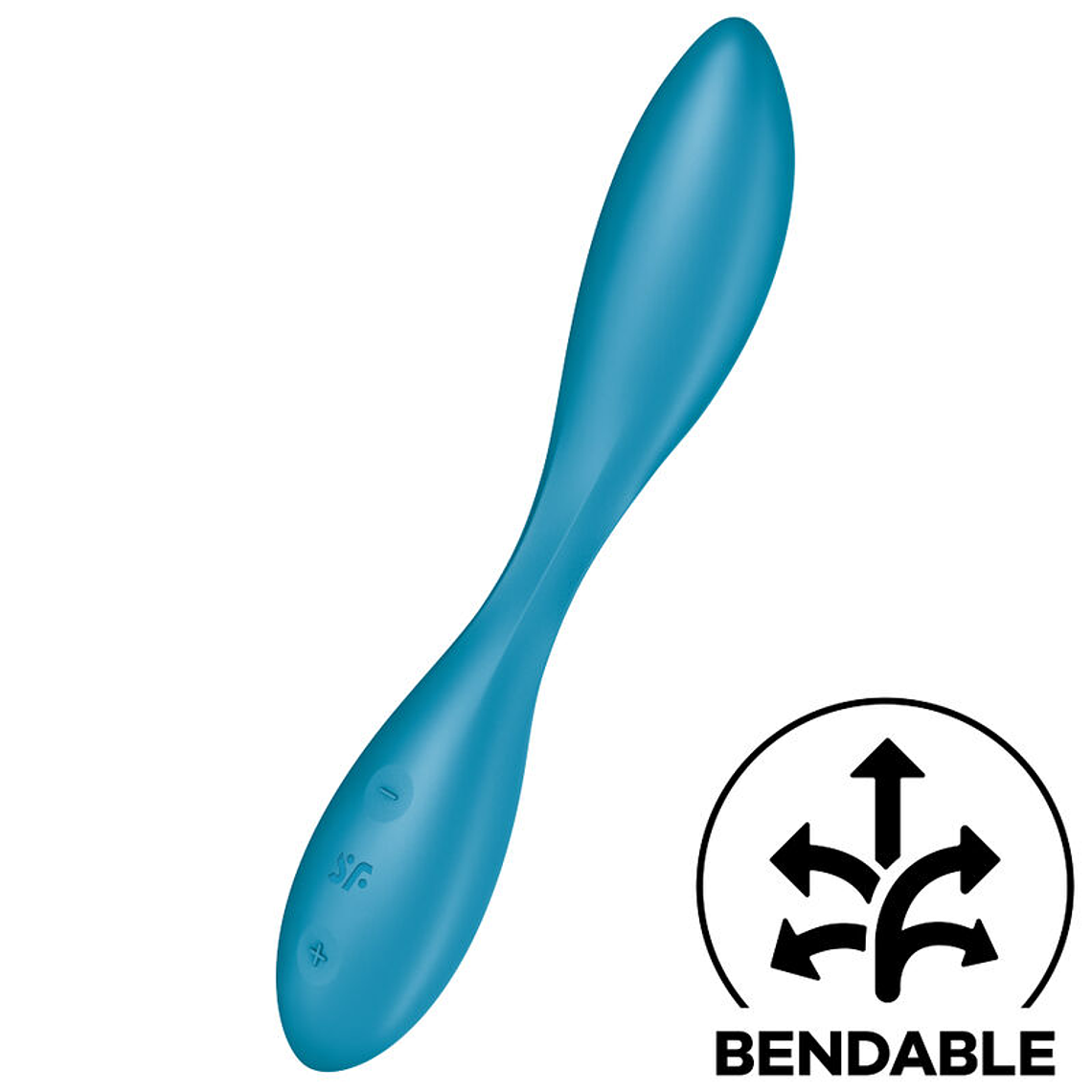 SATISFYER - MULTI VIBRADOR G-SPOT FLEX 1 AZUL 1